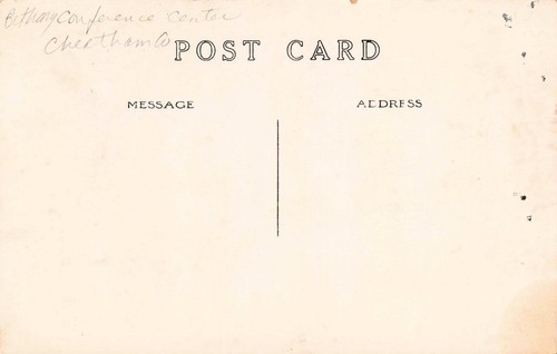 KINGSTON SPRINGS TN c1940 rppc BETHANY HILLS HARMAN HALL Cheatham Co. TENNESSEE - Picture 2 of 2