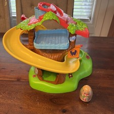 Playskool 2009 Weebles Musical Treehouse Playset Working w 1 Weeble Retired