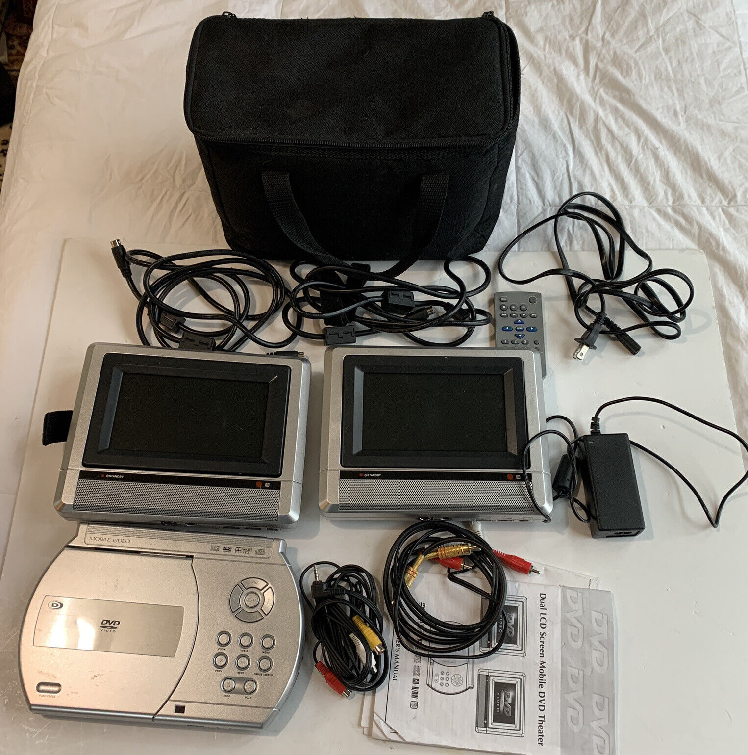 Venturer PVS1262 6.2 Portable DVD/CD Player with Dolby Digital