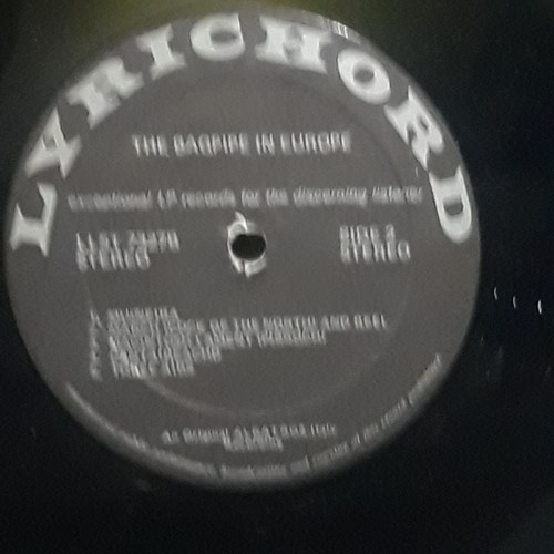 The Bagpipe In Europe 1972 Lyrichord Records LLST 7327 VG+VINYL Lp - Imagen 5 de 7