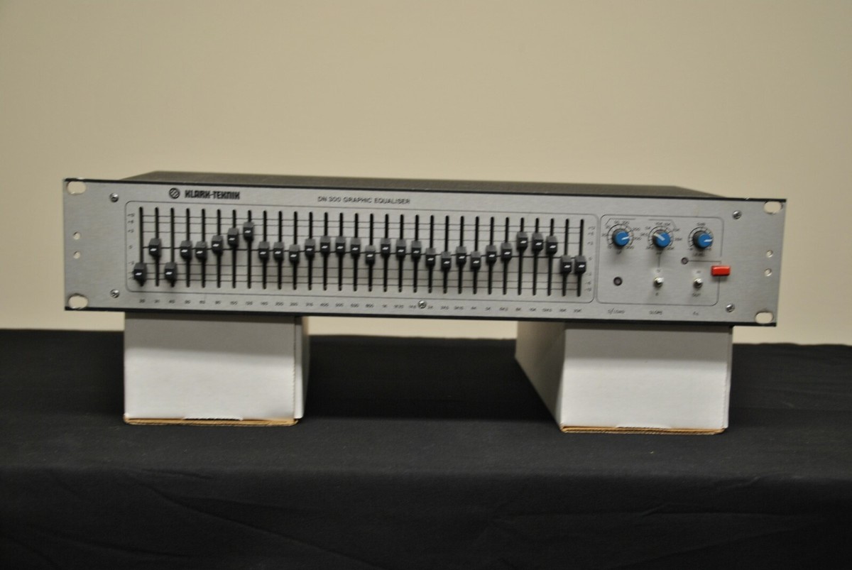 Klark Teknik DN-300 1/3 Third Octave Single Channel Graphic