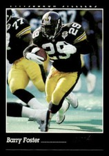 1993 Pinnacle #6 Barry Foster Pittsburgh Steelers