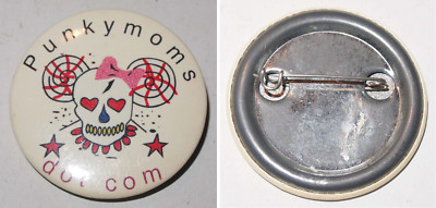 Button-Anstecker Punkymoms dot com / Punky Moms