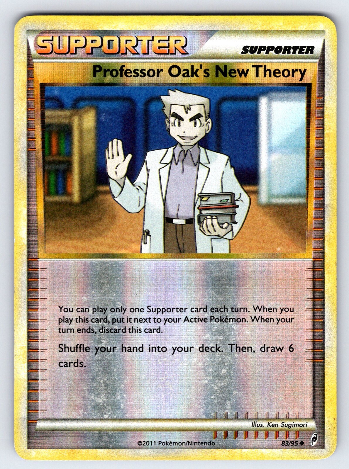 Professor Oak's New Theory 83/95 Call of Legends Pokemon Card Reverse Holo - Lp