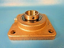 Browning VF4S-220S NK, 4-Bolt Flange Unit, Nickel Plated, 1.25" Setscrew Locking