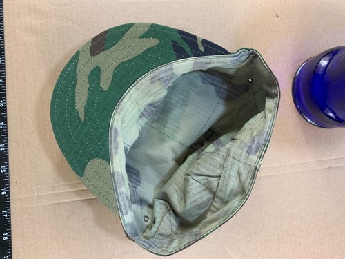 Vintage Army Military USMC Marines Camo ERDL Vietnam Desert Storm War Hat Cap - Picture 6 of 7