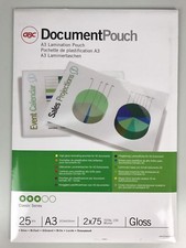 GBC Torby foliowe do laminowania Format: A3 75 μm mikron 25 sztuk Folia do laminowania KR4-LL