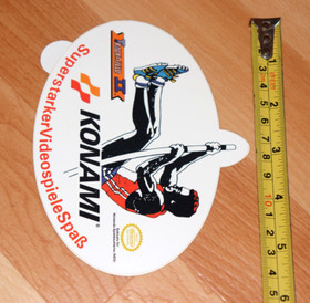 Track & Field II 2 NES Konami Very Rare Vintage Sticker