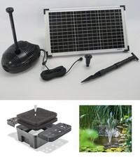 20 W Pompa solarna 630L / h Staw ogrodowy Fontanna Solar Pompa zatapialna Staw Filtr