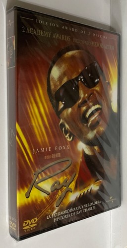 Ray Charles “Awards Edition” Jamie Foxx (New Sealed 2 DVD See Photos!) *Spanish* - Imagen 3 de 9