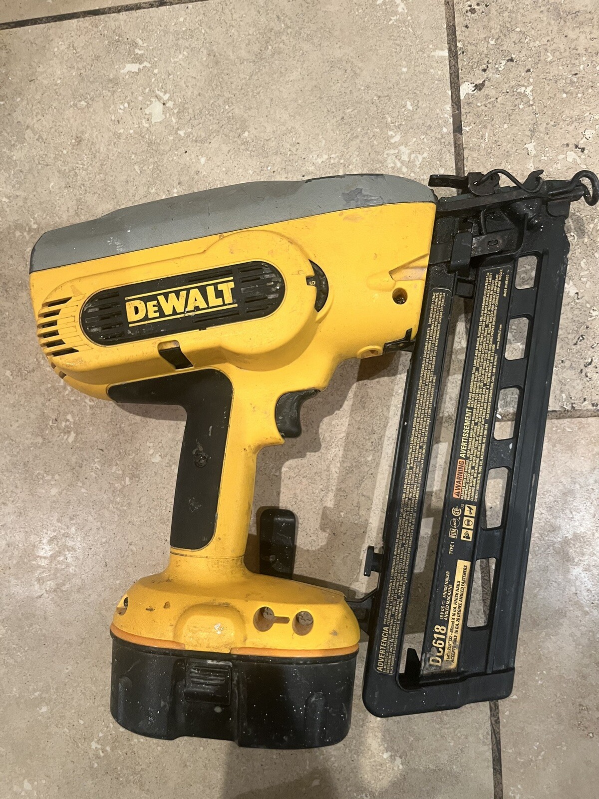 dewalt dc618 18v cordless nail gun eBay