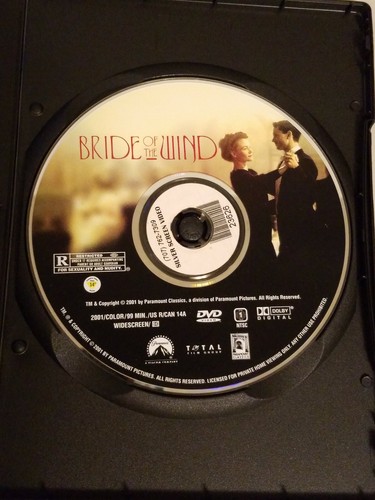 Bride of the Wind (DVD, 2001) Jonathan Pryce, Sarah Wynter, Vincent Perez - Imagen 3 de 3