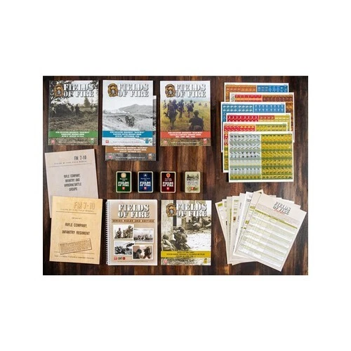 Fields of Fire Deluxe Edition Wargame New by GMT Games in English - Immagine 2 di 2