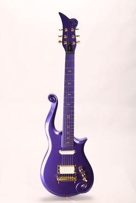 Purple Prince Gloud Electric Guitar Arrow Inlay Gold Hardware Maple Fingerboard 