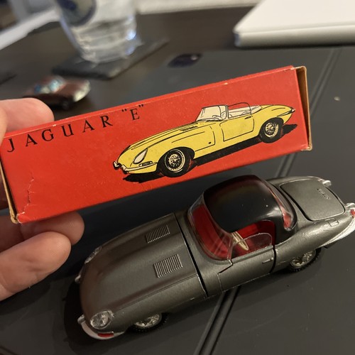 Tekno Jaguar “E” - Gray - NEAR MINT - NOS - Vintage 1964 Denmark No.927 - Picture 13 of 18