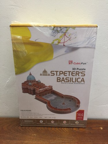 CubicFun 3D Puzzle - St. Peter's Basilica - MC092h - 144 Pieces - New - Picture 6 of 15