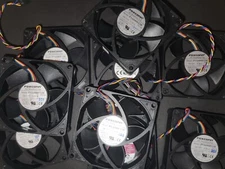 Dell Optiplex SFF 5-Pin 80mm Case System Exhaust Fan 725Y7 (Pack of 9 fans)