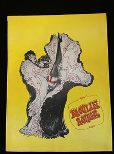 Moulin Rouge Original Theatre Program FERRER & ZSA-ZSA GABOR