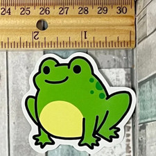 Frog Reusable Waterproof Vinyl Sticker Decal