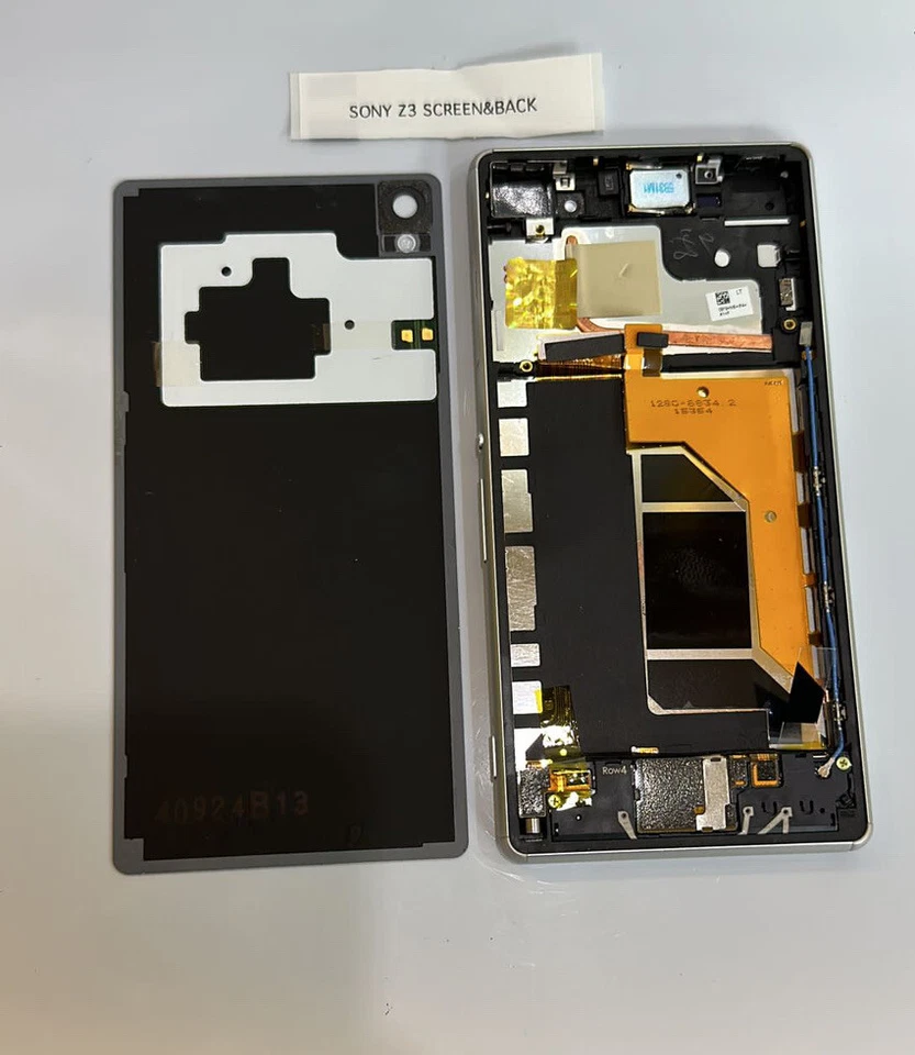 GENUINO 🙂 Sony Xperia Z3 D6603 Pantalla LCD y Digitalizador de Pantalla Táctil Blanco FABRICANTE DE EQUIPOS ORIGINALES Foto 2 de 2