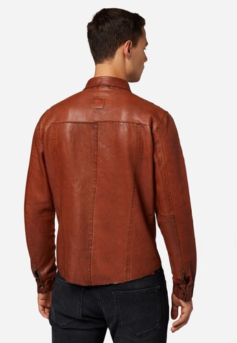 Lederhemd "Roberto" Wendehemd, Langarm, in 5 Farben, beidseitig tragbar - Bild 10 von 37