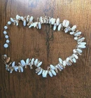 Miriam Haskell Faux Pearl & Goldtone Abstract Strands