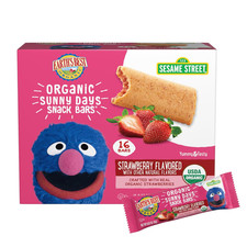 Organic Kids Snacks, Sesame Street Toddler Snacks, Organic Sunny Days Snack Bars