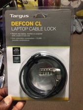Targus - DEFCON CL Laptop Cable Lock - Combination Lock - 6.5 Feet