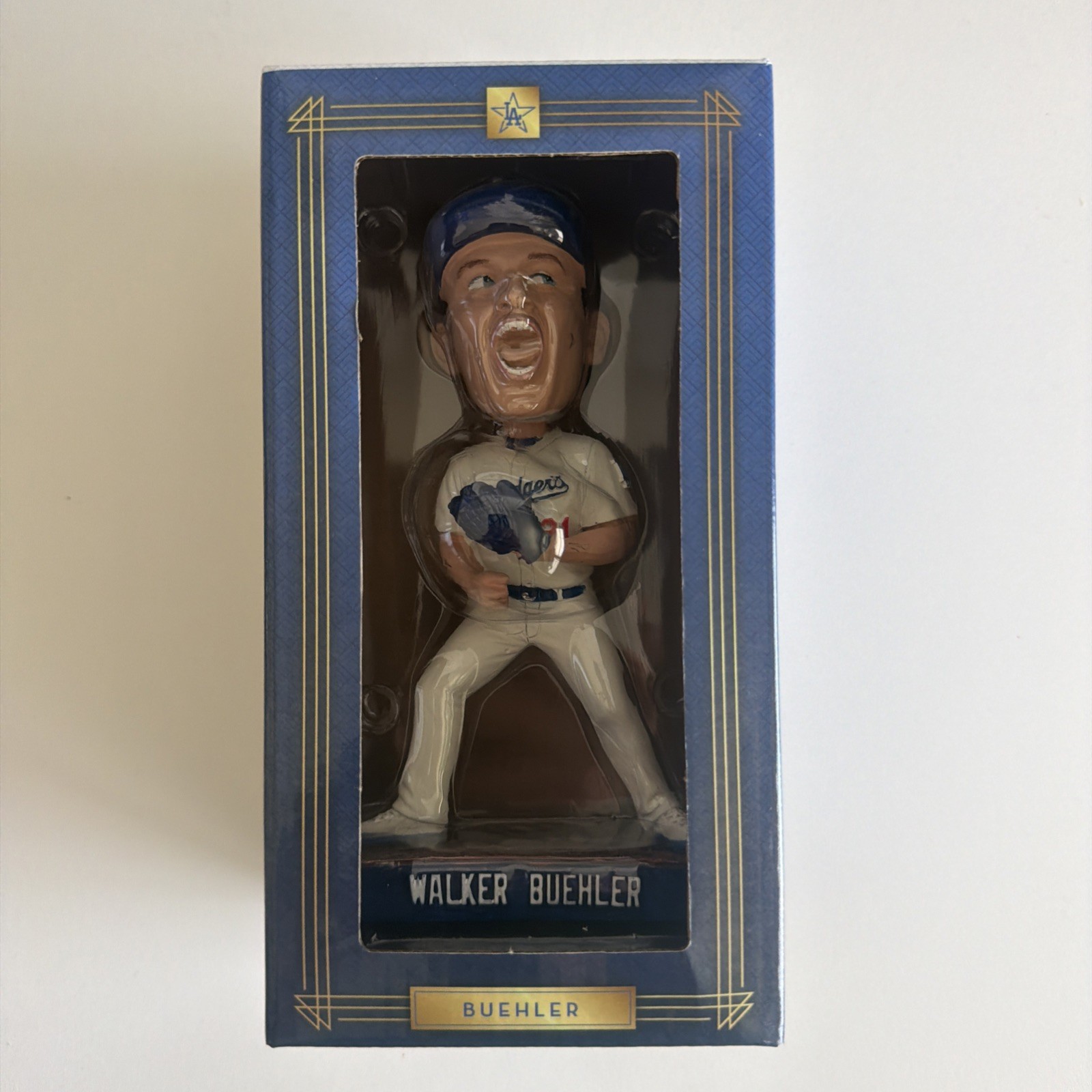 Walker Buehler LA Dodgers 2020 World Series Bobblehead-New In Box