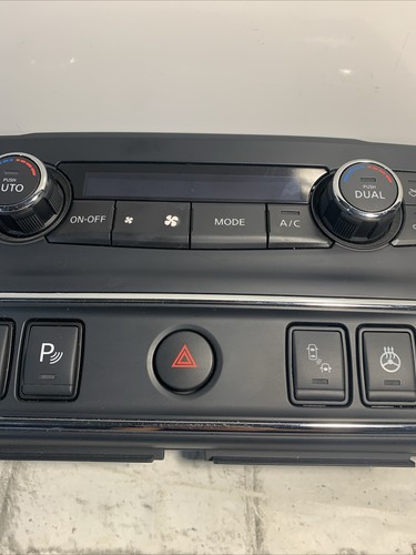 2017-2024 NISSAN TITAN HVAC HEAT A/C CLIMATE CONTROL PANEL FRONT DASH 27500EZ20B - Picture 5 of 15