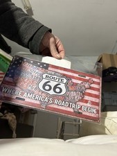 Route 66 Reproduction Sign ￼