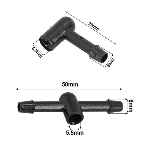 For Foucs For Mondeo Washer Spray Jet Replacement 2Pcs Plastic 1300699 - Picture 9 of 12