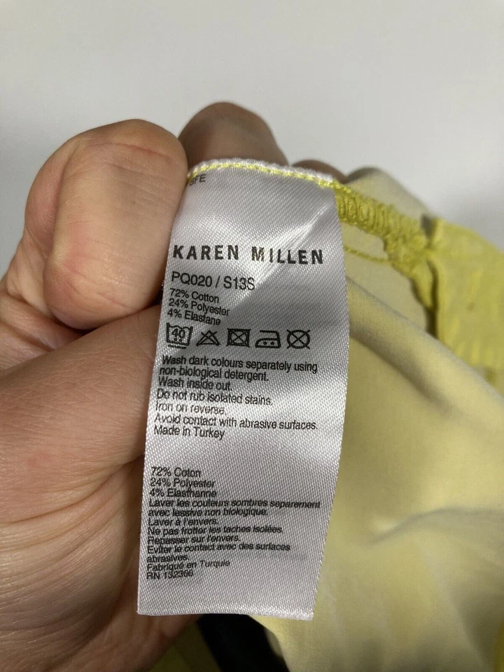Jeans KAREN MILLEN JEGGING - UK12 W30 L28 - Lima - Excelente Estado - Mujer’s Foto 3 de 4
