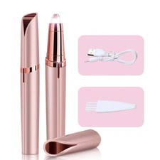 Ear and Nose Hair Trimmer with LED indicator USB Rechargeable Water Resistant