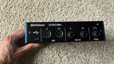 PreSonus Studio 24c 192 kHz USB-C Audio Interface - used condition