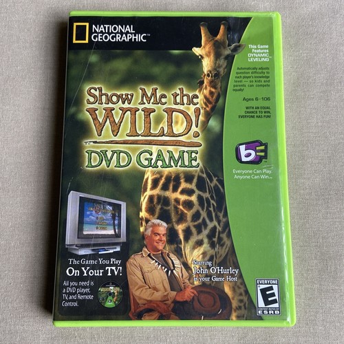 National Geographic Show Me the Wild (DVD 2005 Game) w/ John O'Hurley Animals + - Picture 2 of 11