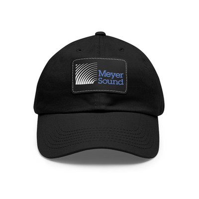 USA MEYER SOUND Audio Speakers Logo Dad Hat w/ Faux Leather Patch Unisex