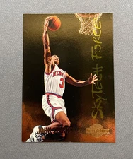 1994-95 Skybox Premium Basketball John Starks SkyTech Force #SF28