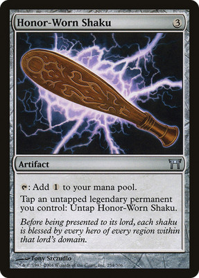 Honor-Worn Shaku #254 (MP) Champions of Kamigawa CHK Magic MTG