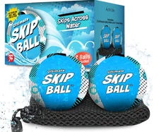 Activ Life Skip Ball Set 2 Pack Water Bouncing Toy for Beach Lake Pool Fun Games