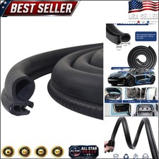Automotive Door Weather Stripping 10Ft - Ensures Noise-Free and Watertight Seal