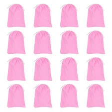 30Pcs Velvet Drawstring Bags, 7x5 Inch Soft Gift Bags Jewelry Pouches, Pink