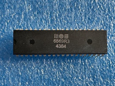 MOS 6569R3 VIC Video Chip IC für Commodore C64, SX64/ MOS 6569 P.Woche # 13 84