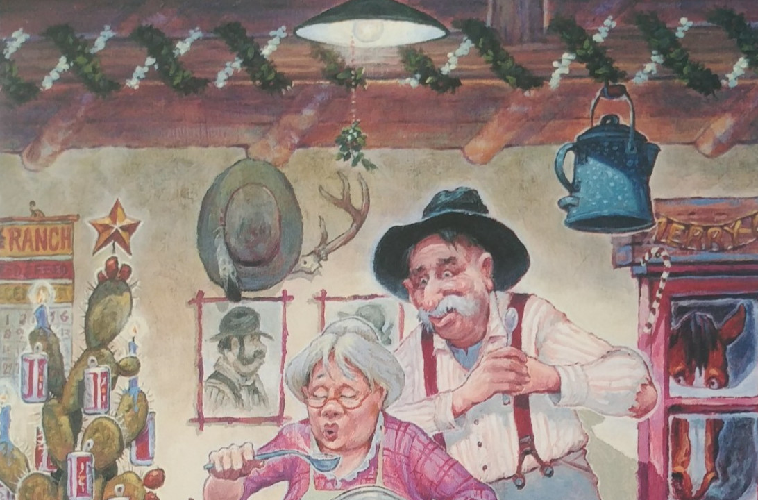 "Kooky Holiday (4) Leanin Tree Christmas, New Year Cards, New With (4) Envelopes