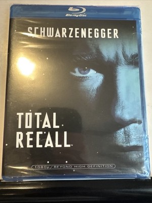 Total Recall [Blu-ray] 1990 Arnold Schwarzenegger Rare OOP Sealed Classic