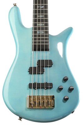 Spector Euro CST 5 Electric Bass Guitar - Robbin's Egg Blue, Sweetwater
