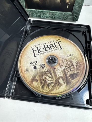 The Hobbit Extended Edition 1 2 Blu-ray Unexpected Journey & Desolation of Smaug - Picture 13 of 16