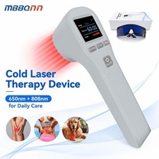 20 Diodes 650nm 808nm Cold Laser Therapy Device for Sciatica Joint Pain Relief