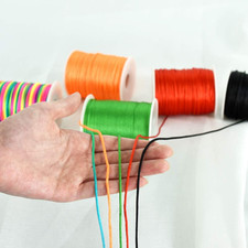 2Mm X 110 Yards Black Nylon Cord Satin String for Bracelet Jewelry Making Rat...