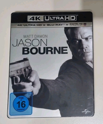 Jason Bourne auf 4K Ultra HD + Blu-ray